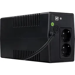 Пристрій безперебійного живлення Prologix 800 480W USB (PLPU800VA2LED) - мініатюра 2