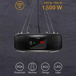 Обігрівач інфрачервоний Trotec IR 1550 SC 1500W + LED Black (1410003812) - мініатюра 11