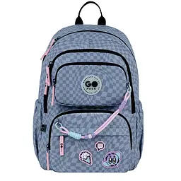 Рюкзак GoPack Education 120M-2 Pixel Mood Сірий (GO26-120M-2) - мініатюра 3
