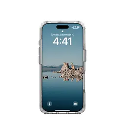 Чохол-накладка Urban Armor Gear Magsafe для Apple iPhone 16 Pro Plyo Ice/Silver (114480114333) - мініатюра 4