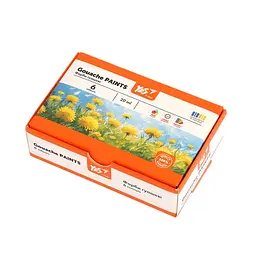 Гуаш "Yes" Orange Line медові 6кольор. 20мл №230430 б/п