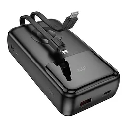 Портативне зарядне - повербанк Hoco Q28A 20000mAh 22.5W чорний - мініатюра 2