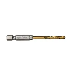 Свердло Milwaukee по металу RedHEX HSS-G TiN, 4,0 мм, (2шт) (48894708) - мініатюра 2