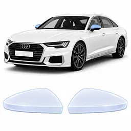 Антигравійна захисна бронеплівка за лекалами для Audi A8 D5 facelift 2022- дзеркала