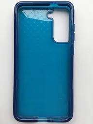 Оригінальний протиударний силіконовий чохол Tech21 Evo Check для Samsung Galaxy S21 FE 5G (6,4 ) Blue - мініатюра 10