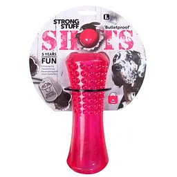 Flamingo Shots Stick фламінго шотс аппорт суперміцна іграшка для собак гума плаваюча 8х20 см