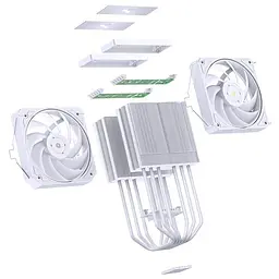 Кулер для процесора Jonsbo HX6280 White (HX6280 White) - мініатюра 9