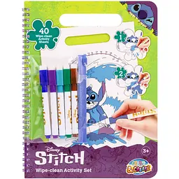 Розмальовка Disney Stitch Актівіті з маркерами, що стираються (ST252410)