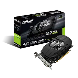 Відеокарта GeForce GTX 1050 Ti 4GB Asus Phoenix (PH-GTX1050TI-4G) Б/В