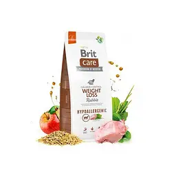 Сухий корм Brit Care Dog Hypoallergenic Weight Loss для собак із зайвою вагою, гіпоалергенний із кроликом, 1 кг - мініатюра 4