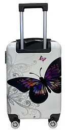 Валіза маленька Madisson Snowball 26820 з полікарбонату 30 л 55×35×20 см Біла - мініатюра 5