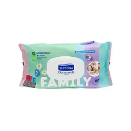 Septona вологі серветки Family 100 шт.