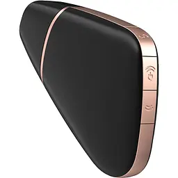 Вакуумний кліторальний стимулятор Satisfyer Love Triangle Black - мініатюра 4