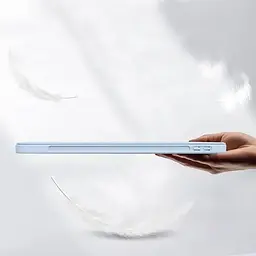 Чохол-книжка BeCover Tri Fold Soft TPU з кріпленням Apple Pencil для Apple iPad Pro 11 2020/2021/2022 Light Blue (711112) - мініатюра 4