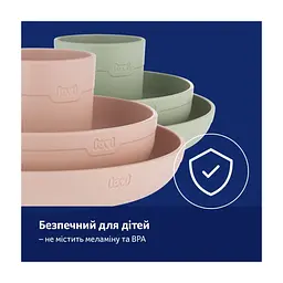 Набір дитячого посуду LOVI Pistachio з кружкою (21/533_gre) - мініатюра 2