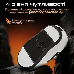 Миша RAWM ER21Pro White [152821] - мініатюра 5