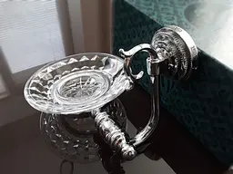 Мильниця Kugu Versace 207C, Хром