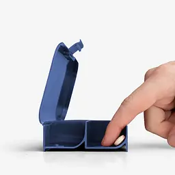 Таблетница Smart Shake Pill Box Organizer 2-Pack, Superman - мініатюра 3