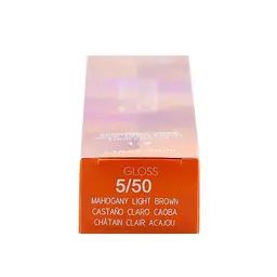 Тонувальна крем-фарба для волосся Lakme Gloss Color Rinse відтінок 5/50 (Світлий шатен махагоновий), 60 мл - мініатюра 5