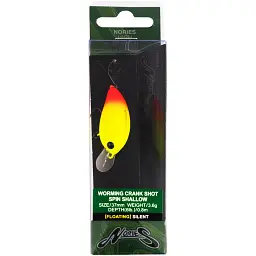 Воблер Nories Worming Crank Shot Spin Shallow 37mm 3,5g #369M - мініатюра 2
