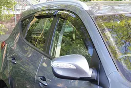 Дефлектори вікон ветровики для Hyundai IX35 2010-2015 4 шт (Auto Clover) - мініатюра 4