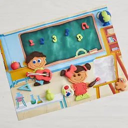 Набір для творчості Hasbro з масою для ліплення Hasbro Play-Doh Шкільні пригоди (F9140) - мініатюра 11