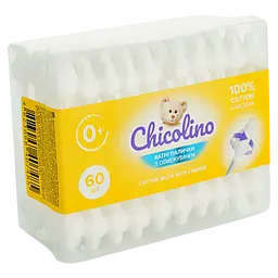 Ватні палички Chicolino 60 шт. - мініатюра 2