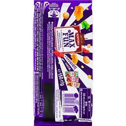 Шоколад молочний Корона Max Fun Карамель, мармелад і печиво 150 г (918395) - мініатюра 4
