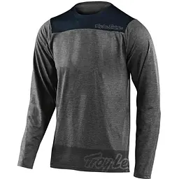 Велоджерсі Troy Lee Designs Skyline L/S Jersey London Light Grey/Navy M (1106-341789003)