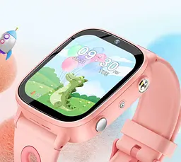 Дитячий смарт годинник Lemfo M-04 з 4G сім картою, GPS трекером, відеозвʼязком, 16GB пам’яті, камерою, іграми, кнопкою SOS та до 5 днів автономної роботи Синій - мініатюра 10