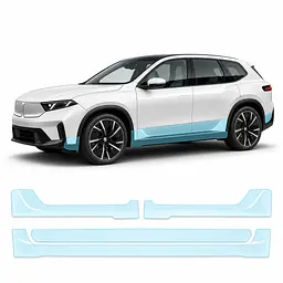 Антигравійна захисна бронеплівка за лекалами для BMW iX3 NA5 2025- нижня зона кузова та пороги