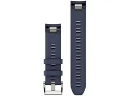 Ремінець Garmin MARQ Gen 2 - 22mm QuickFit Silicone Strap Navy (010-13225-02) - мініатюра 2