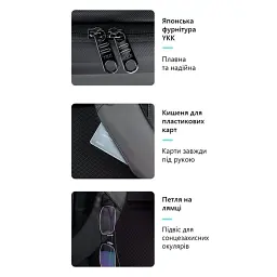 Рюкзак міський Mark Ryden 2958 15л з відсіком для ноутбука до 15.6" та Замком Black (18188) - мініатюра 6