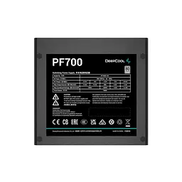 Блок живлення Deepcool 700W PF700 (R-PF700D-HA0B-EU) - мініатюра 3