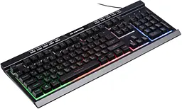 Клавіатура 2E KG300 LED USB Black [2E-KG300UB] [74251] - мініатюра 2