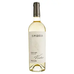 Вино Salcuta Epizod Pinot Gris, біле, сухе, 0,75 л