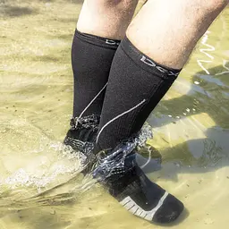 Шкарпетки водонепроникні Dexshell Compression Mudder, р-р L, сірі - мініатюра 20