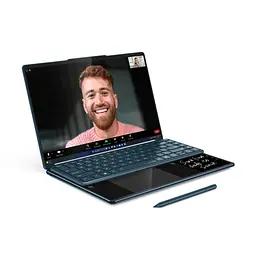 Ноутбук Lenovo Yoga Book 9 2x Ultra 7 255H 32GB 1TB Windows 11 Pro Tidal Teal - мініатюра 3