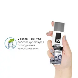 Охолоджувальний лубрикант на силіконовій основі System Jo Premium Cooling, 60 мл - мініатюра 4