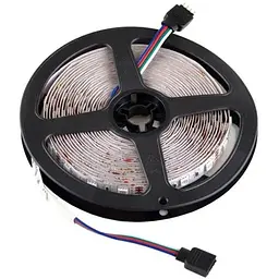 Світлодіодна RGB-стрічка Venom SMD 6060, 5 м 12 V IP20 RGB (VST-6060120600-RGB) з пультом і блоком живлення - мініатюра 4