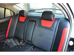 Авточохли модельні MW Brothers для Mitsubishi Lancer X c 2007 - мініатюра 8