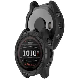 Чохол-бампер DK CDK Силікон Outlines для Garmin Tactix 7 Pro (015830) (black) - мініатюра 3