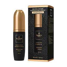 Крем для обличчя Famirel Black Caviar Exfoliating Cream З екстрактом чорної ікри Оновлення шкіри 40 мл (7290114086561) - мініатюра 4