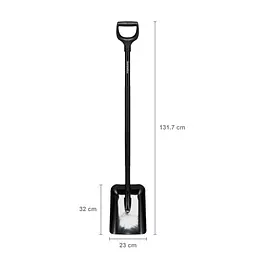 Лопата совкова Fiskars Ergonomic Pro (1066711) - мініатюра 4