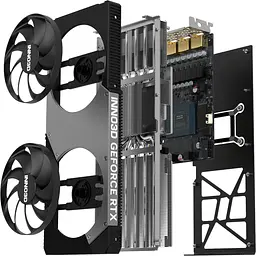 Відеокарта GeForce RTX5070 Inno3D TWIN X2, 12GB GDDR7, 192bit, PCI Express 5.0 - мініатюра 10