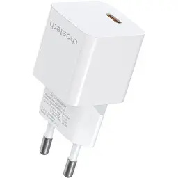 Зарядний пристрій 1xUSB-С 20W PD білий Choetech (PD5010-EU-WH) - мініатюра 3