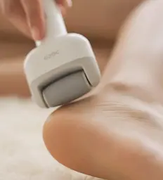 Пемза роликова електрична Doco F002 Callus Remover White - мініатюра 4