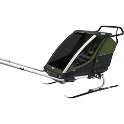 Дитяча коляска Thule Chariot Cab Double (Cypress Green) (TH 10204021) - мініатюра 5
