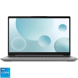 Ноутбук Lenovo IdeaPad 3 15IAU7 Intel Core i5- 1235U до 4, 4 ГГц, 15, 6, 10 ядер, Full HD, IPS, 8 ГБ DDR4, 960 ГБ SSD, Intel UHD, колір Arctic Grey