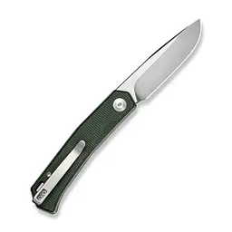 Ніж складаний кишеньковий Sencut Braxx, (7.93 см) D2 / Canvas Micarta зелений - мініатюра 2